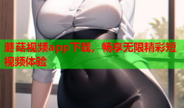 蘑菇视频app下载，畅享无限精彩短视频体验
