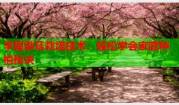 掌握蘑菇栽培技术：轻松学会家庭种植秘诀